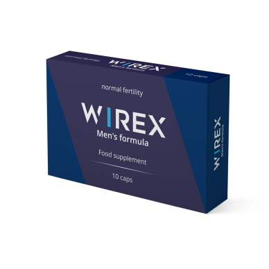 Wirex – kapsulas testosterona līmeņa paaugstināšanai un potences uzlabošanai